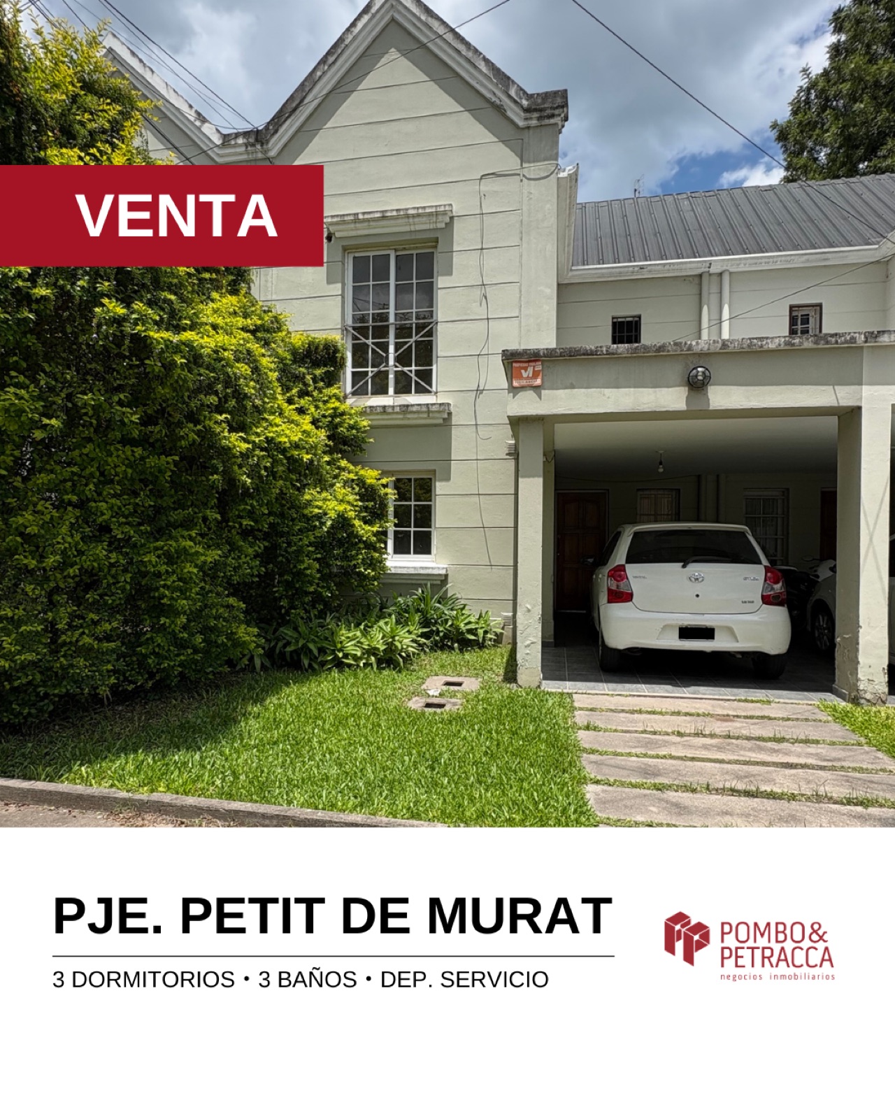 Casa en PASAJE PETIT DE MURAT · Capital